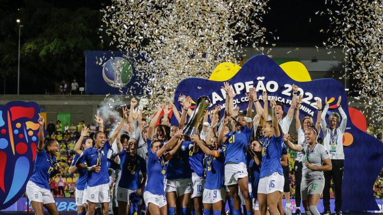 Brasil foi campeão da Copa América Feminina em 2022. Foto: Reprodução/Staff Images Woman