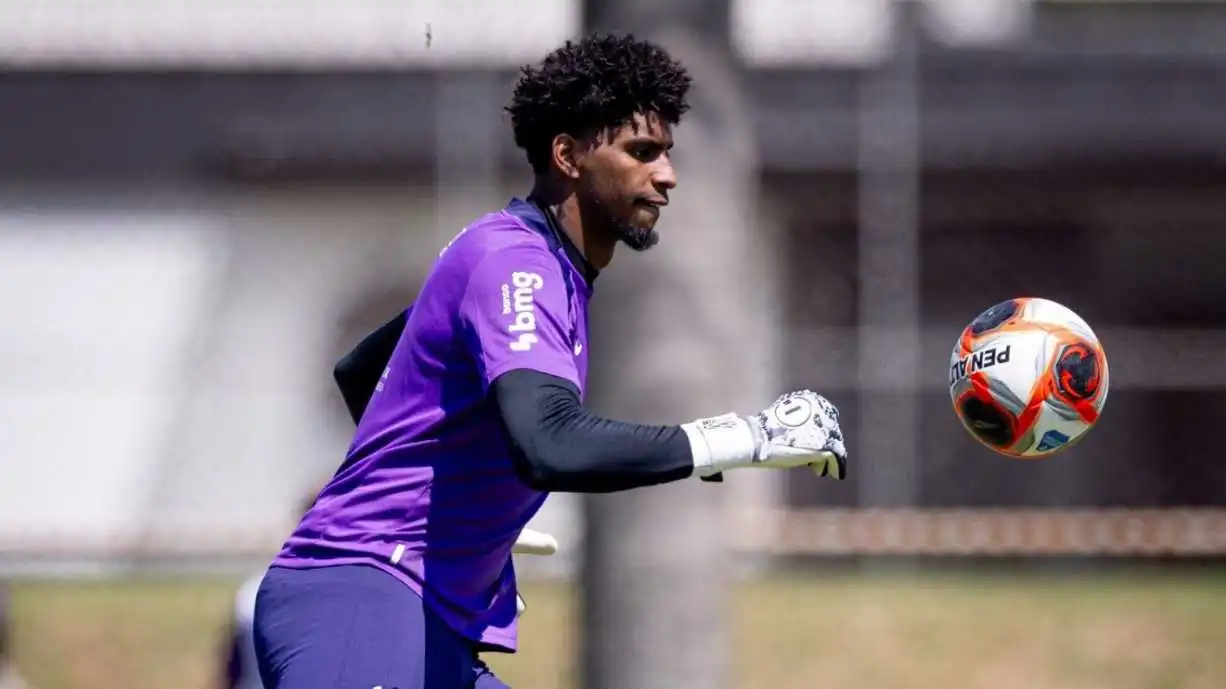 Hugo Souza, goleiro do Corinthians, está na convocação da Seleção Brasileira