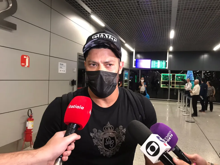 Na volta das férias, Hulk fala sobre a chegada de Coudet ao Atlético-MG: “Falaram muito bem dele”