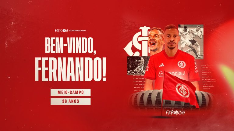 Fernando é anunciado pelo Inter