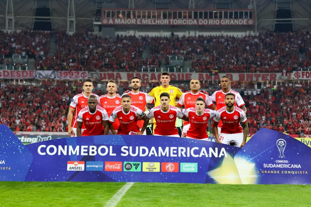 Time do Internacional na Copa Sul-Americana 2024