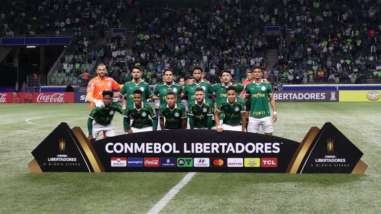 Jogadores do Palmeiras na Libertadores 2024