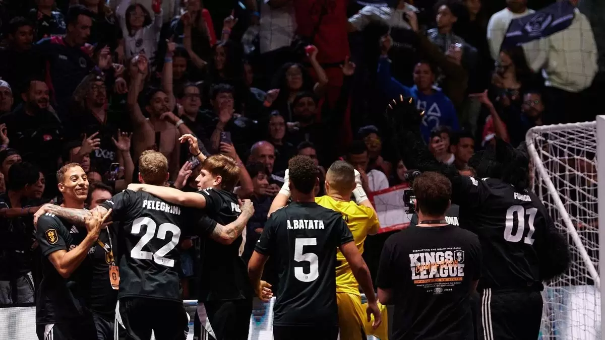 Jogadores da FURIA na Kings League Brasil