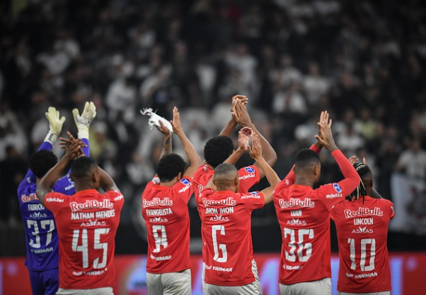 Jogadores do Red Bull Bragantino