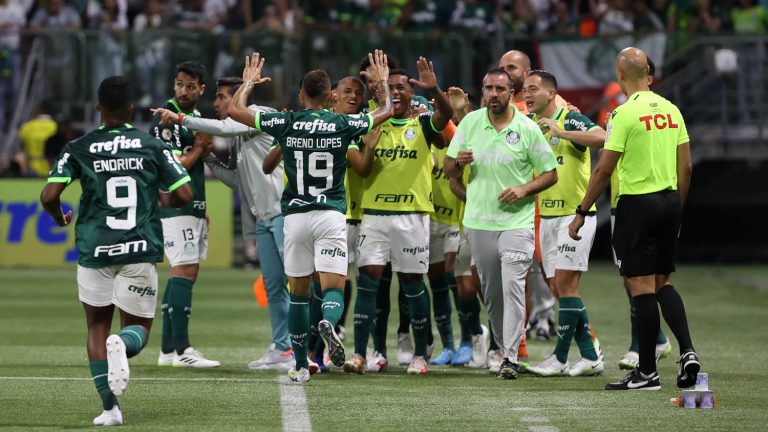 Jogadores do Palmeiras