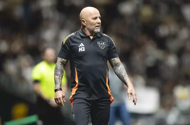 Jorge Sampaoli, técnico do Atlético-MG