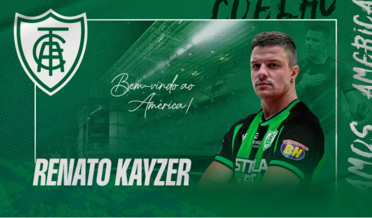 Anúncio de Renato Kayzer no América-MG