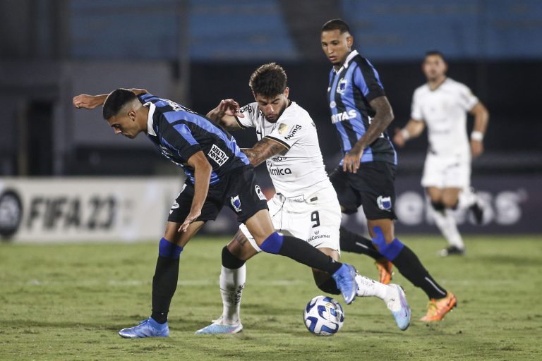 Liverpool x Corinthians, pela Libertadores 2023. Foto: Ernesto Ryan/Getty Images