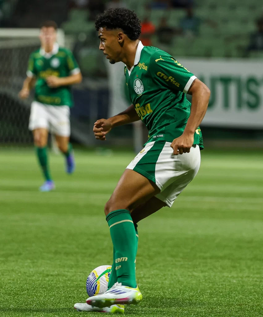 Luighi, jogador do Palmeiras sub-20. Foto: Fabio Menotti/Palmeiras