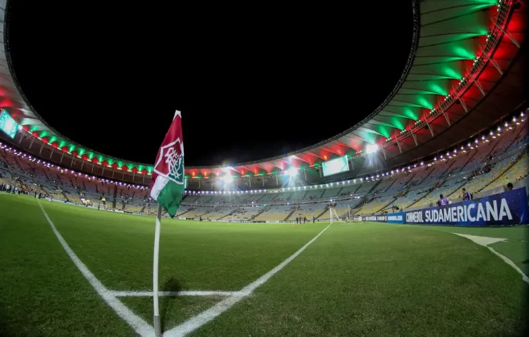 Maracanã pronto para receber uma partida do Fluminense