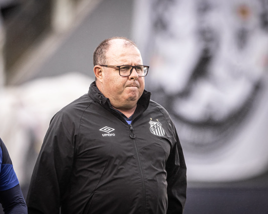 Marcelo Fernandes, técnico do Santos