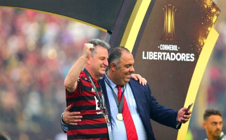 Rodolfo Landim defende Marcos Braz e direção de futebol do Flamengo: “Acho ele ótimo”