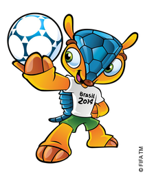 mascote fuleco brasil 2014
