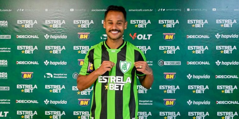 Mateus Gonçalves, atacante do América-MG