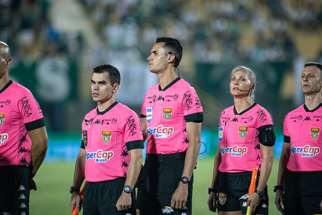 Matheus Delgado Candançan, árbitro brasileiro