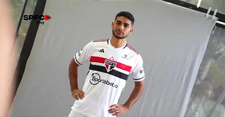 Michel Araújo é o 11º reforço do São Paulo para a temporada 2023 — Foto: Reprodução