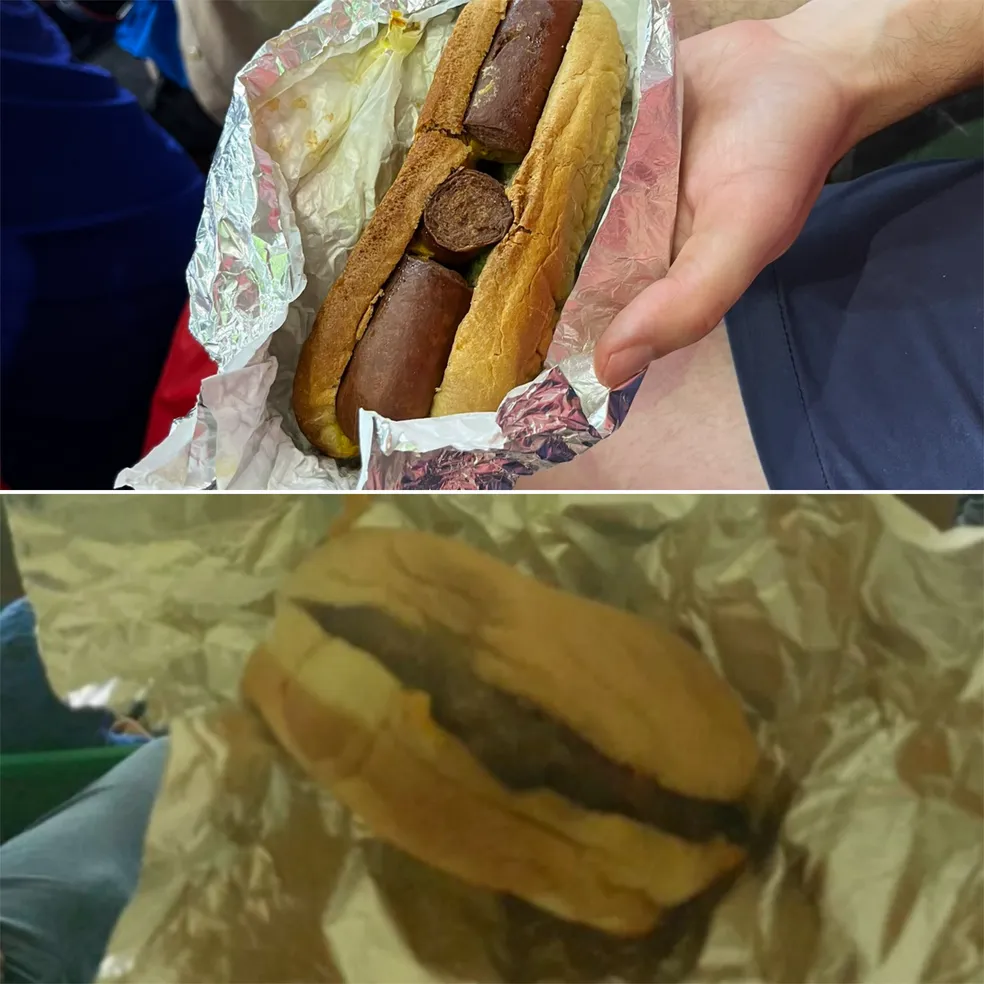 Torcedores criticam hambúrgueres e cachorro quente nos estádios da Copa