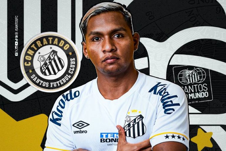 Morelos é anunciado pelo Santos