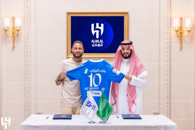 Apresentação de Neymar no Al-Hilal, da Arábia Saudita