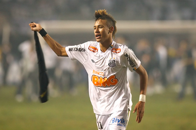 Neymar, atacante do Santos