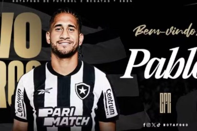 Pablo é reforço do Botafogo