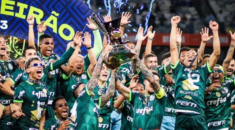 Palmeiras campeão brasileiro de 2023 (Foto: Divulgação / Twitter)