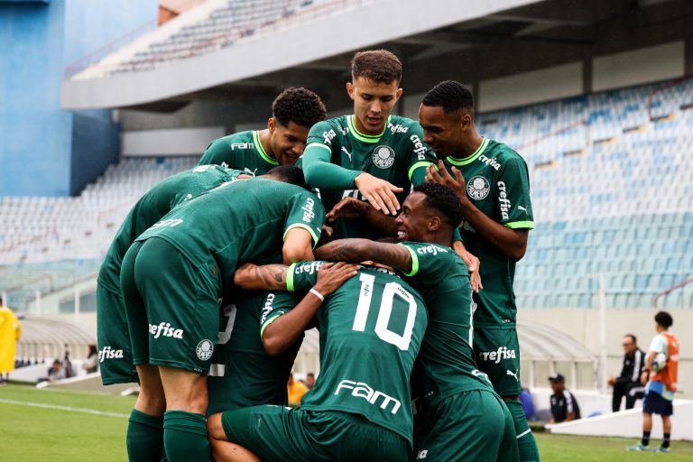 Palmeiras 4 x 1 Santos, Brasileirão sub-20