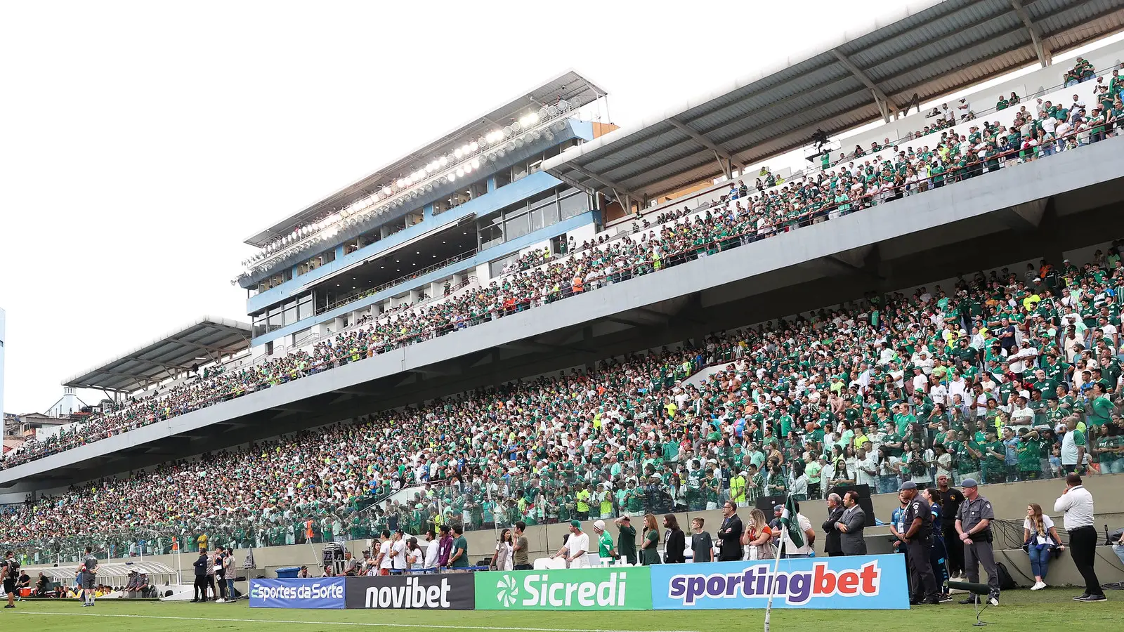 Torcida do Palmeiras na Arena Barueri