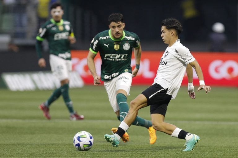 Palmeiras 0 x 1 Botafogo, 12ª rodada do Brasileirão 2023. Foto: Ricardo Moreira/Getty Images