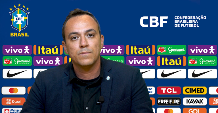 Técnico Phelipe Leal divulga lista de 23 convocados para representar o Brasil no Sul-Americano sub-17. Foto: Reprodução/CBF