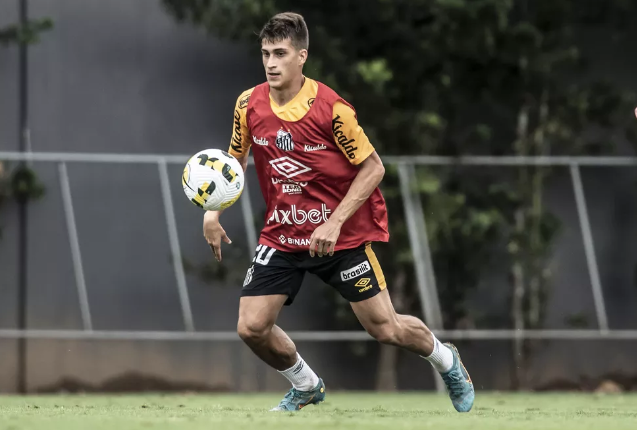 Gabriel Pirani, meia do Santos