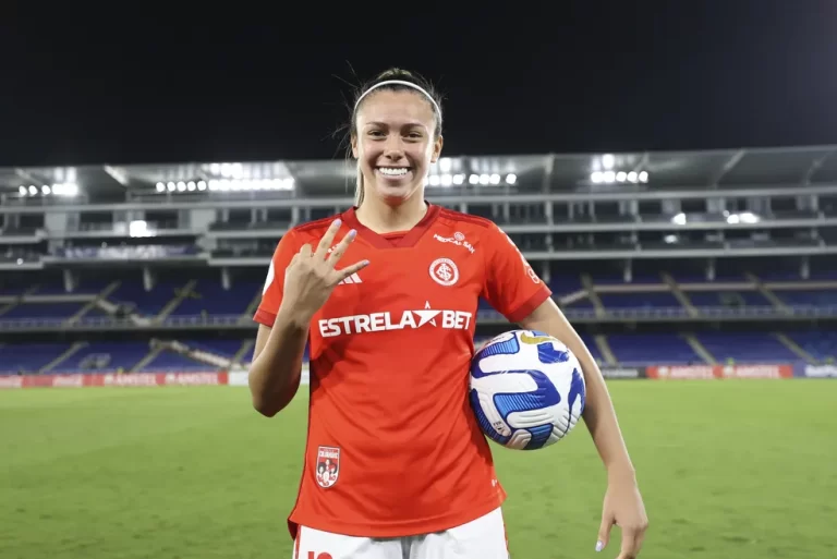 Priscila, do Internacional. Foto: Staff Images/Conmebol