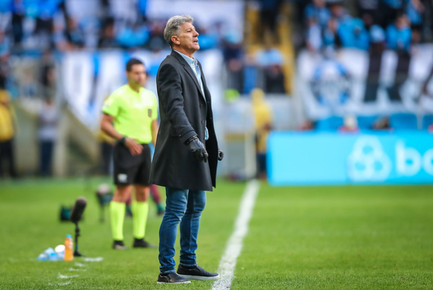 Renato Portaluppi, técnico do Grêmio