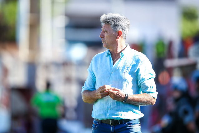 Renato Portaluppi, técnico do Grêmio