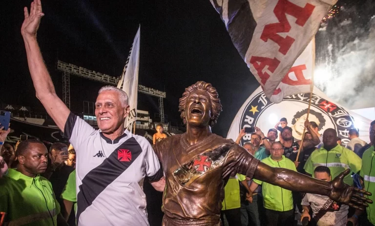 Roberto Dinamite, maior artilheiro da história do Campeonato Brasileiro. Foto: Daniel Ramalho/Vasco da Gama