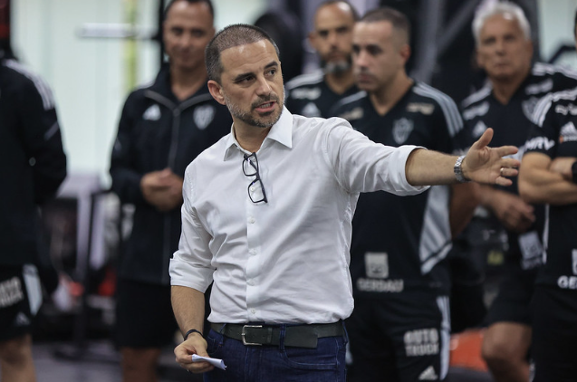 Rodrigo Caetano, diretor de futebol do Atlético-MG