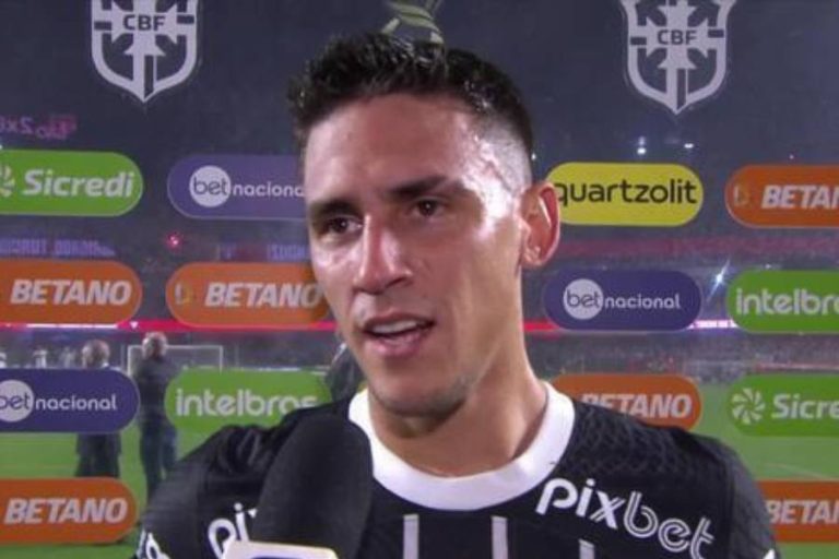 Rojas após a eliminação do Corinthians