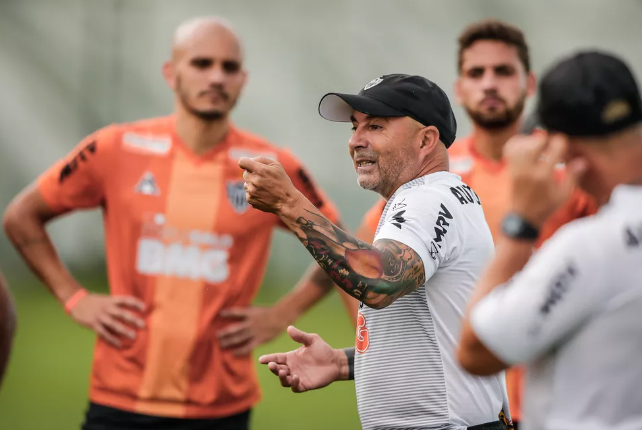 Jorge Sampaoli, treinador do Atlético-MG