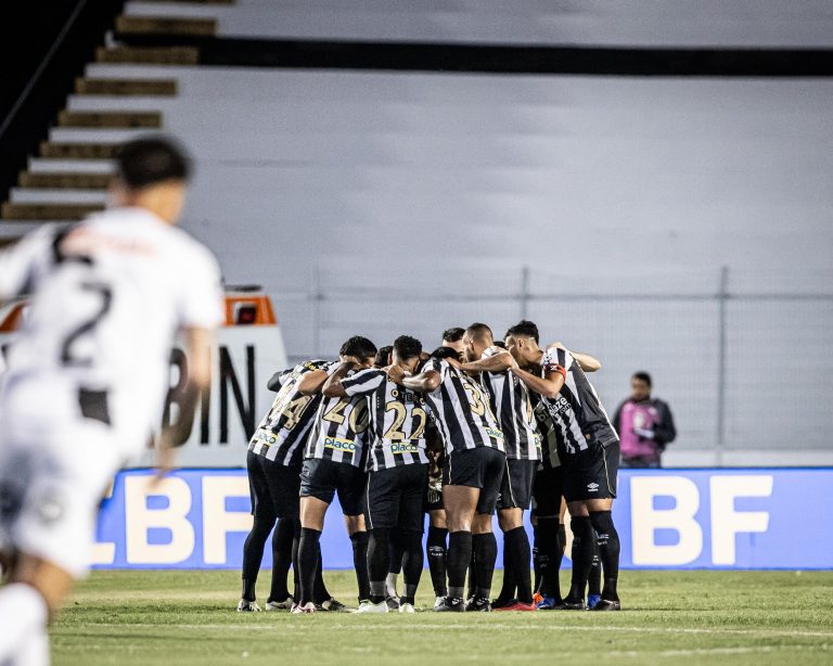 Time do Santos reunido