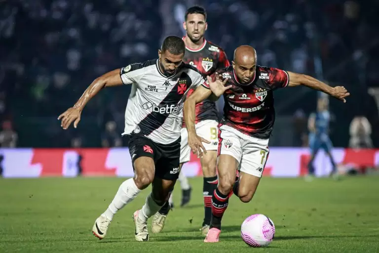 sao paulo x vasco em campo pelo brasileirão 2024