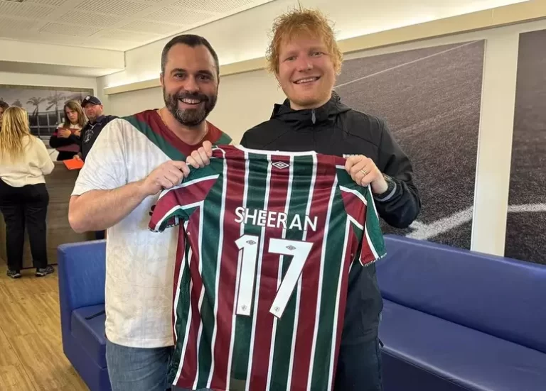 Ed Sheeran e Fluminense