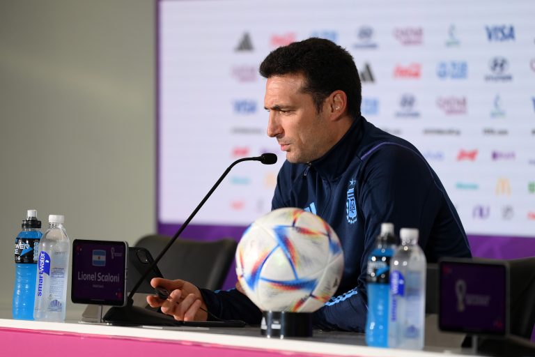 Lionel Scaloni, técnico da Argentina.