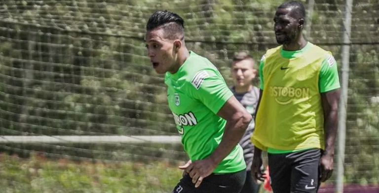 Sebastián Gomez, volante do Atlético Nacional, da Colômbia. Foto: Reprodução/Atlético Nacional