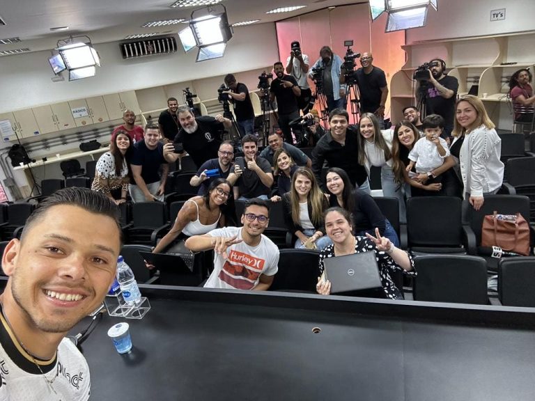 Romero se apresentou ao Corinthians para sua segunda passagem