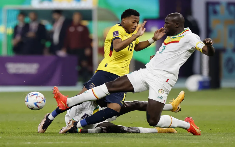 Senegal e Equador na Copa do Mundo — Foto: Reuters