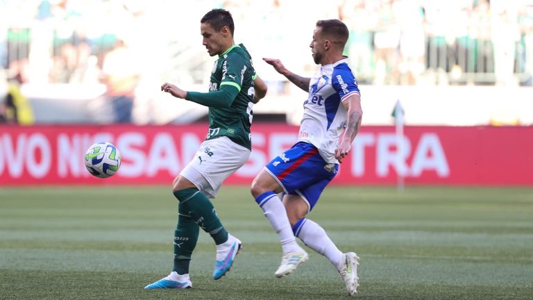 Raphael Veiga em Palmeiras x Fortaleza