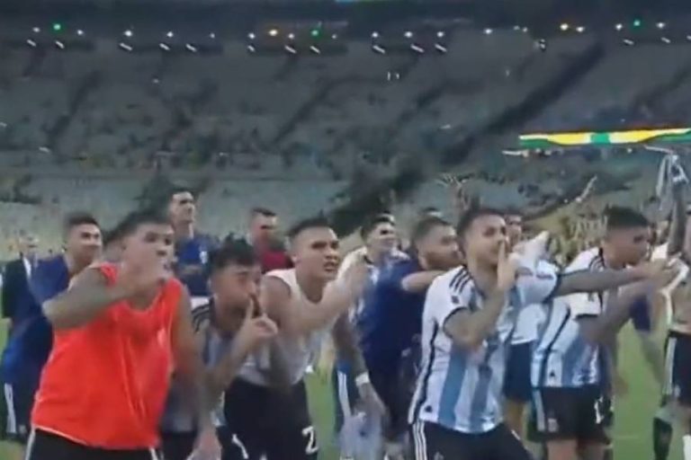 Argentinos provocaram o Brasil