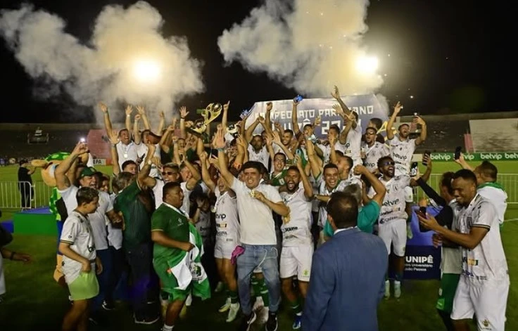 Sousa conquistou o tricampeonato Paraibano em 2024 e busca defender o título. Foto: José Marques/Sousa EC