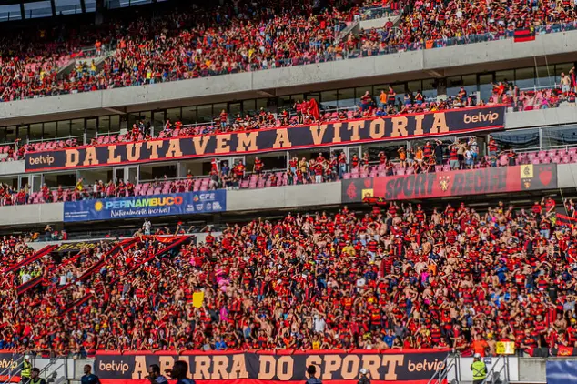 Torcida do Sport na Arena de Pernambuco