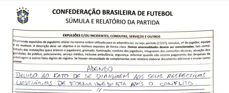 Súmula de Palmeiras x São Paulo, pelo Brasileirão 2024